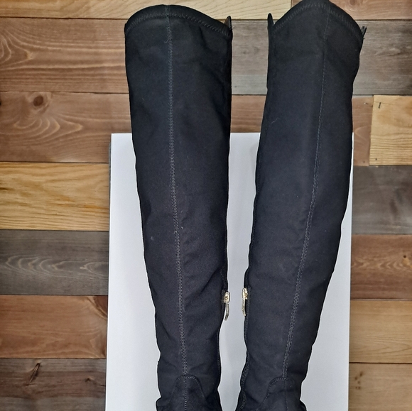 Liz Claiborne knee high block heel boots - Picture 8 of 14